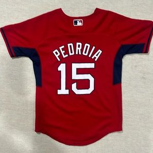 Red Sox Dustin Pedroia # 15 Majestic jersey - EUC